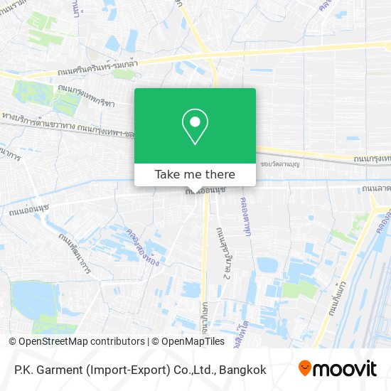 P.K. Garment (Import-Export) Co.,Ltd. map