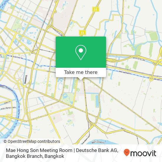 Mae Hong Son Meeting Room | Deutsche Bank AG, Bangkok Branch map