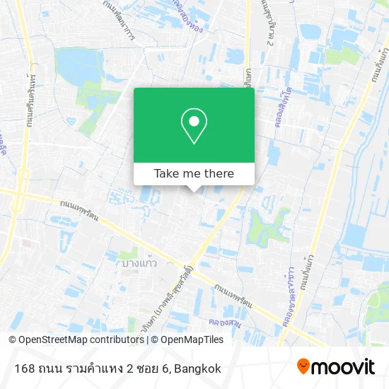 168 ถนน รามคำแหง 2 ซอย 6 map