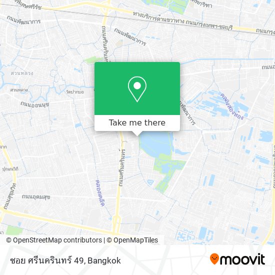 ซอย ศรีนครินทร์ 49 map