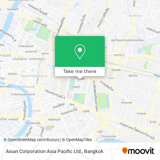Aisan Corporation Asia Pacific Ltd. map