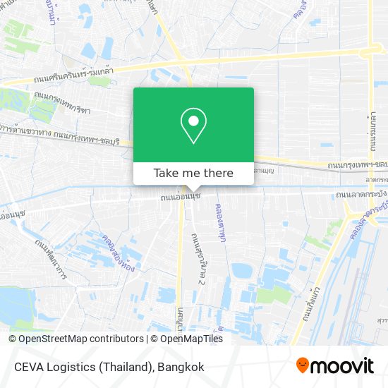 CEVA Logistics (Thailand) map