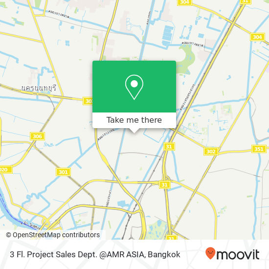 3 Fl. Project Sales Dept. @AMR ASIA map