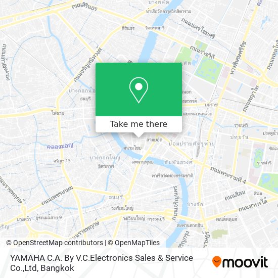 YAMAHA C.A. By V.C.Electronics Sales & Service Co.,Ltd map