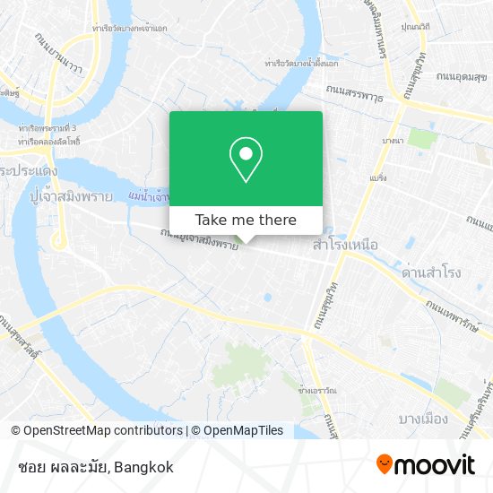 ซอย ผลละมัย map
