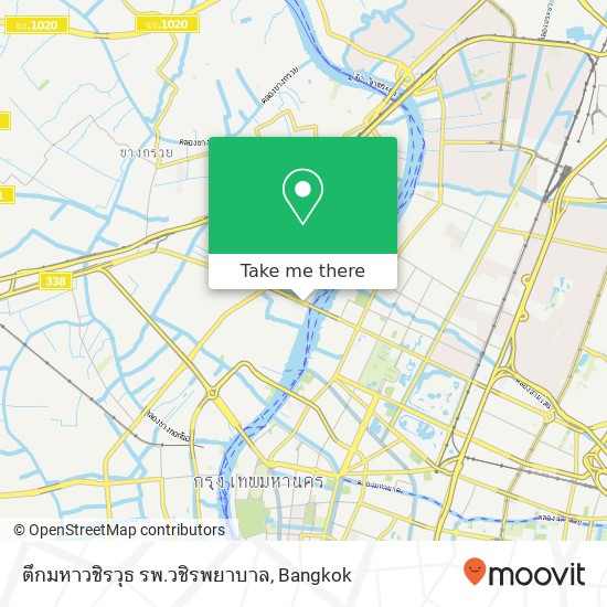 ตึกมหาวชิรวุธ รพ.วชิรพยาบาล map