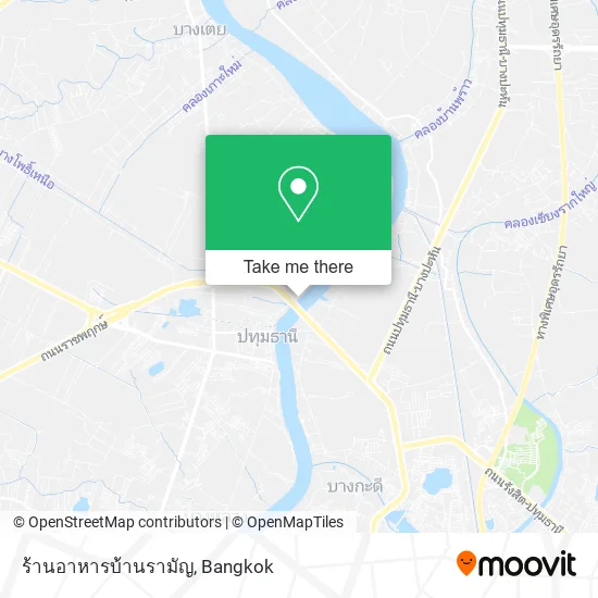 ร้านอาหารบ้านรามัญ map