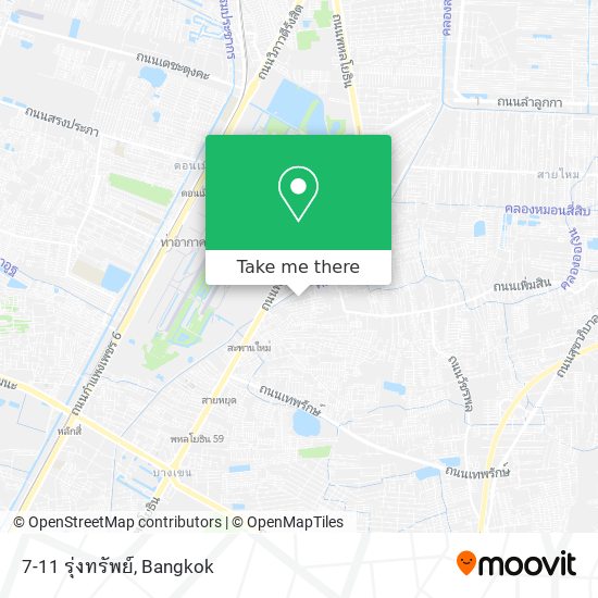 7-11 รุ่งทรัพย์ map