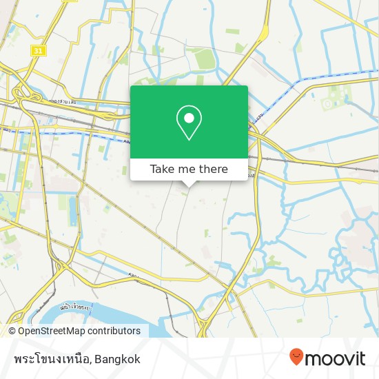 พระโขนงเหนือ map