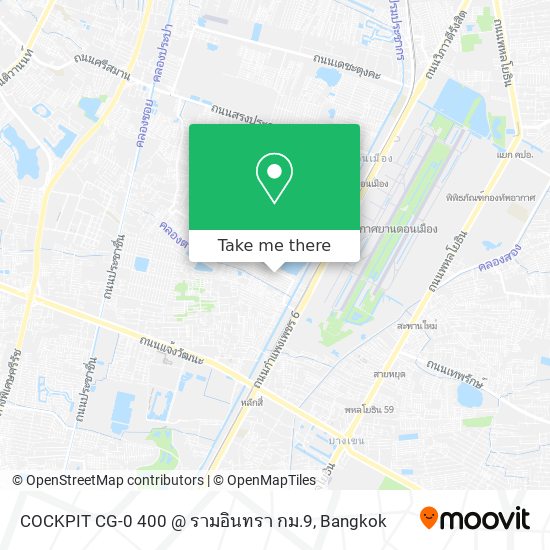 COCKPIT CG-0 400 @ รามอินทรา กม.9 map