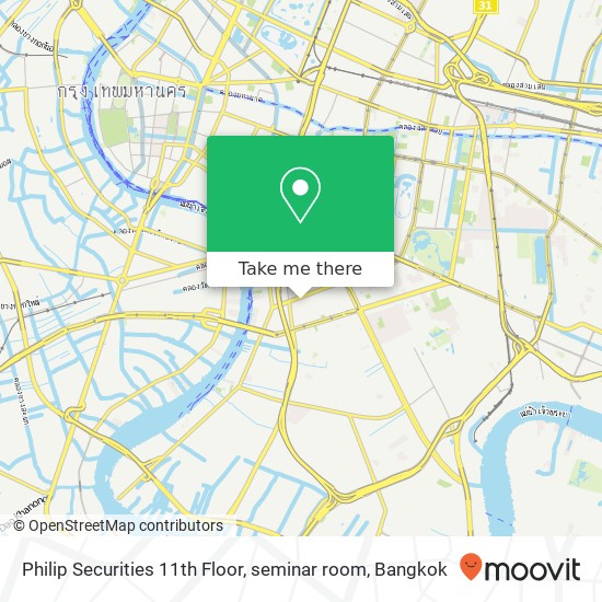 Philip Securities 11th Floor, seminar room map