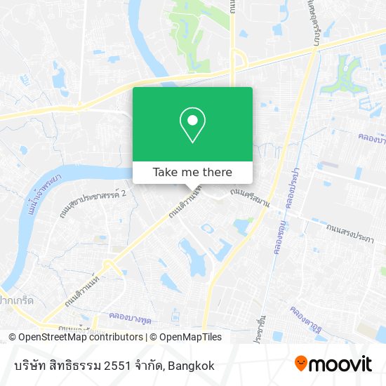 บริษัท สิทธิธรรม 2551 จำกัด map