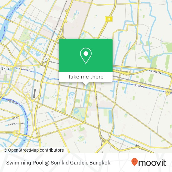 Swimming Pool @ Somkid Garden map