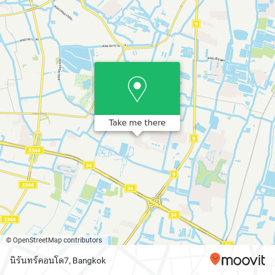 นิรันทร์คอนโด7 map