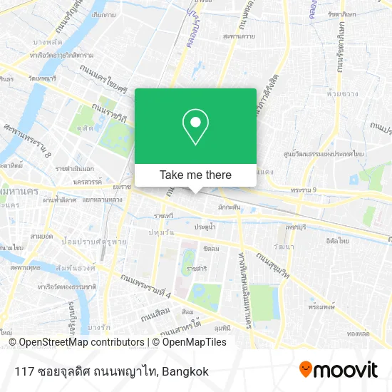 117 ซอยจุลดิศ ถนนพญาไท map