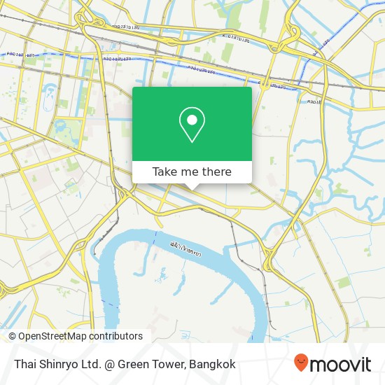 Thai Shinryo Ltd. @ Green Tower map
