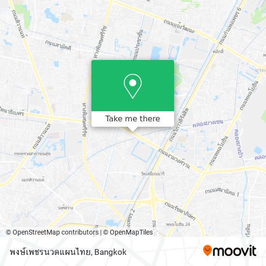 พงษ์เพชรนวดแผนไทย map