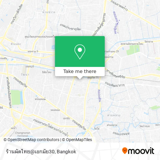 ร้านผัดไทย@เอกมัย30 map