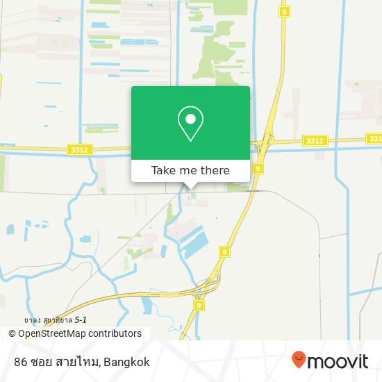 86 ซอย สายไหม map