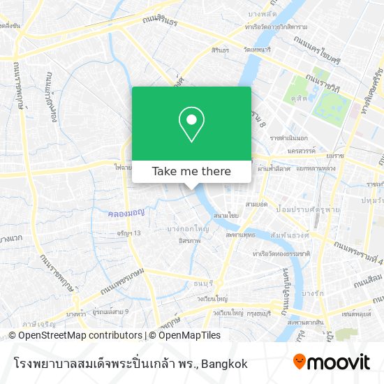 โรงพยาบาลสมเด็จพระปิ่นเกล้า พร. map