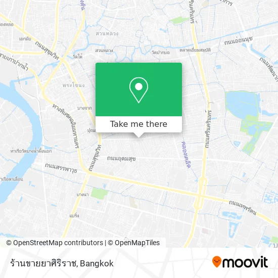 ร้านขายยาศิริราช map