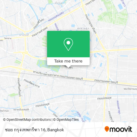 ซอย กรุงเทพกรีฑา 16 map