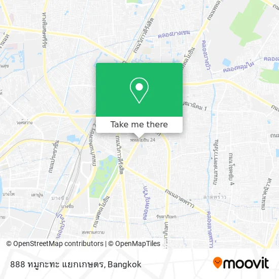 888 หมูกะทะ แยกเกษตร map