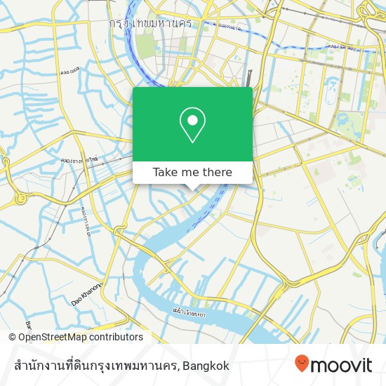 สำนักงานที่ดินกรุงเทพมหานคร map