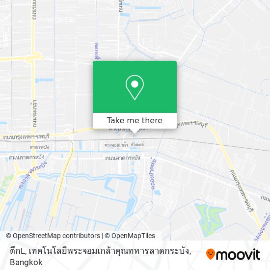 ตึกL, เทคโนโลยีพระจอมเกล้าคุณทหารลาดกระบัง map