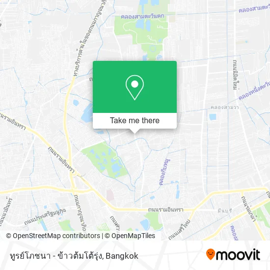 ทูรย์โภชนา - ข้าวต้มโต้รุ่ง map
