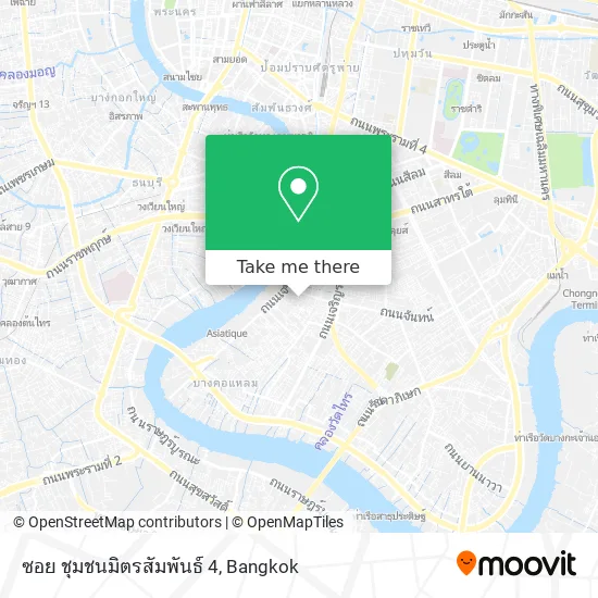 ซอย ชุมชนมิตรสัมพันธ์ 4 map