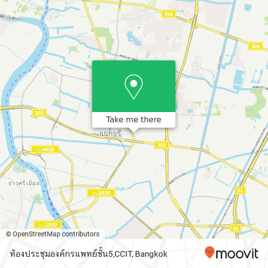 ห้องประชุมองค์กรแพทย์ชั้น5,CCIT map