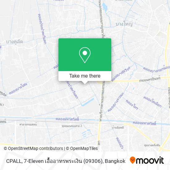 CPALL, 7-Eleven เอื้ออาทรพระเงิน (09306) map