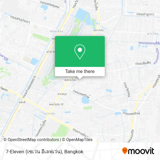7-Eleven (เซเว่น อีเลฟเว่น) map