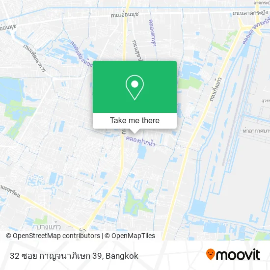 32 ซอย กาญจนาภิเษก 39 map