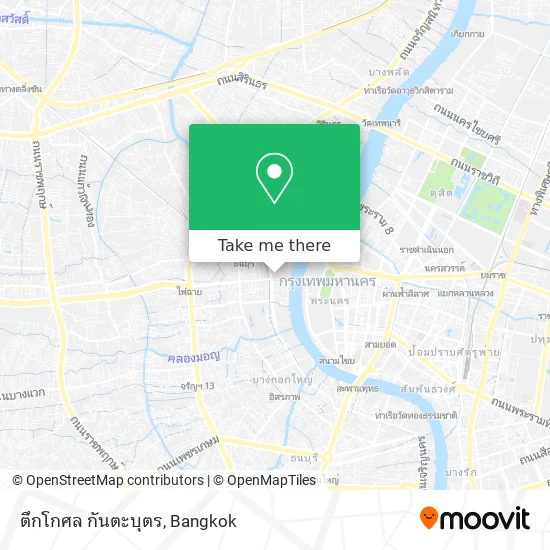 ตึกโกศล กันตะบุตร map