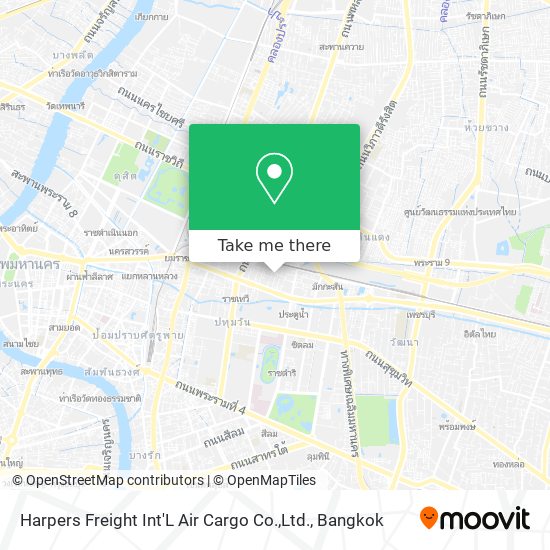 Harpers Freight Int'L Air Cargo Co.,Ltd. map