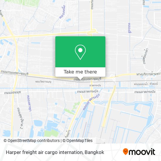 Harper freight air cargo internation map