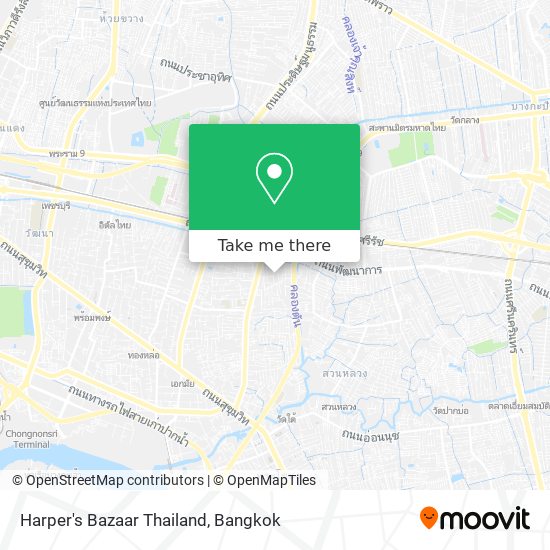 Harper's Bazaar Thailand map