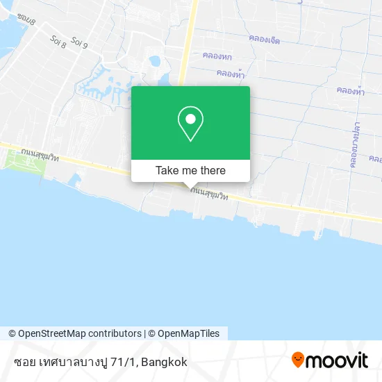 ซอย เทศบาลบางปู 71/1 map