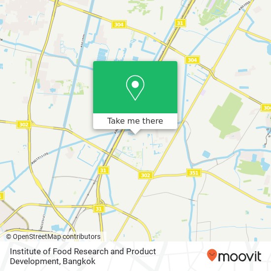 Institute of Food Research and Product Development map