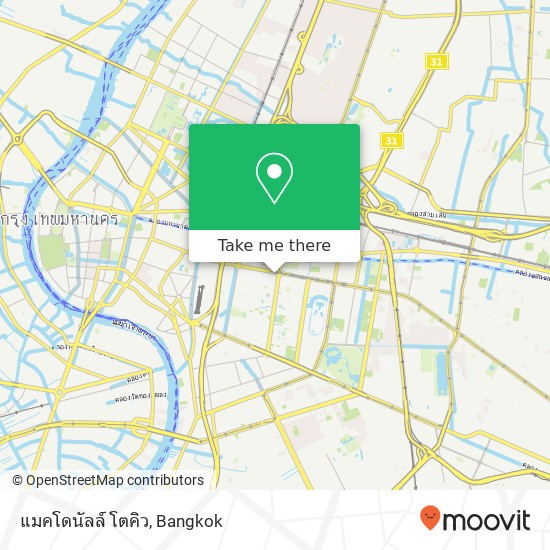 แมคโดนัลล์ โตคิว map