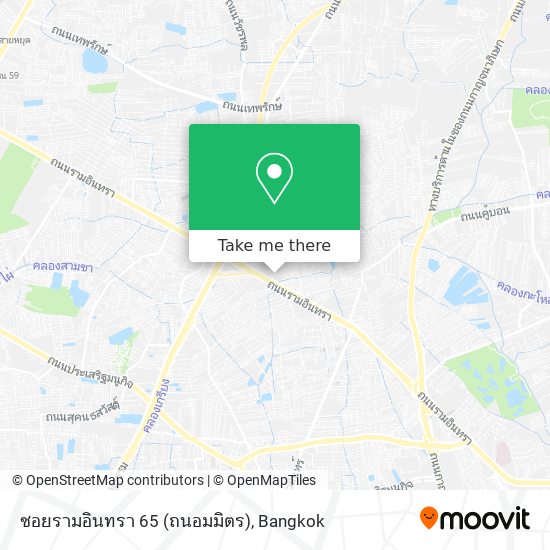 ซอยรามอินทรา 65 (ถนอมมิตร) map