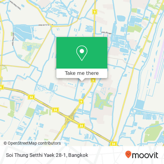 Soi Thung Setthi Yaek 28-1 map