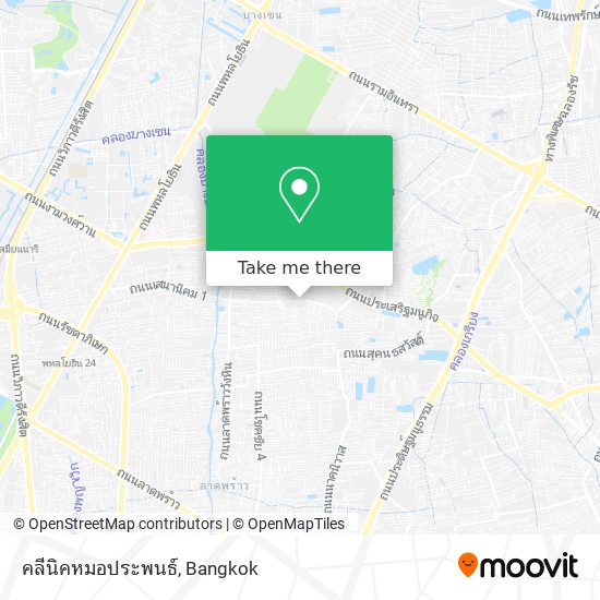 คลีนิคหมอประพนธ์ map