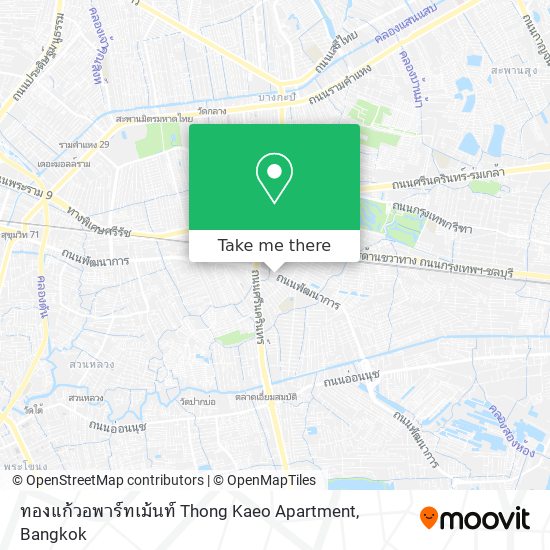 ทองแก้วอพาร์ทเม้นท์ Thong Kaeo Apartment map