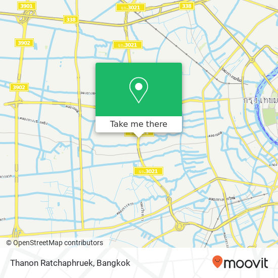 Thanon Ratchaphruek map