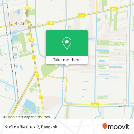 รักบ้านเกิด คลอง 2 map