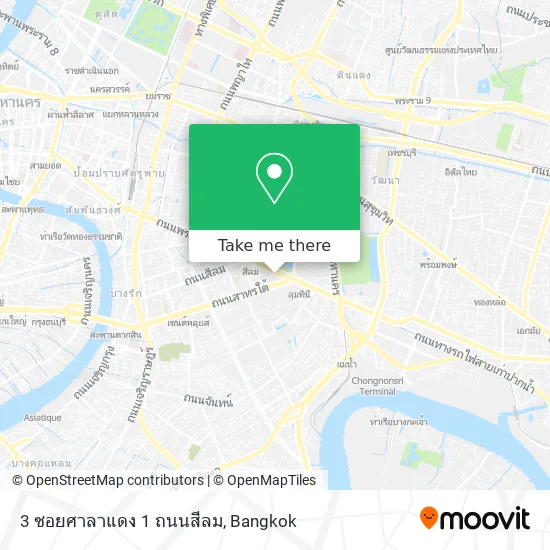 3 ซอยศาลาแดง 1 ถนนสีลม map