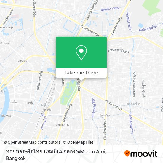 หอยทอด-ผัดไทย แชมป์แม่กลอง@Moom Aroi map